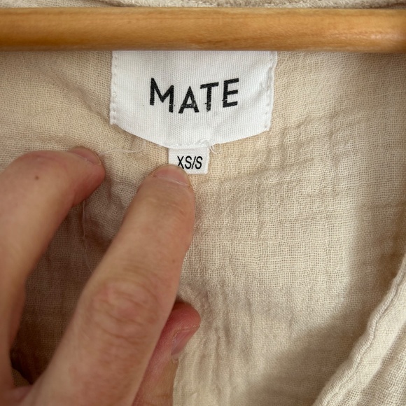 Mate the Label Hooded Gauze tunic - Picture 2 of 5